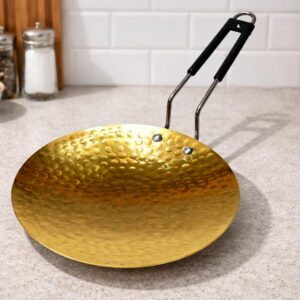Brass Hammered Tawa