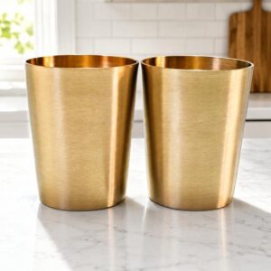 Bronze (Kansa) Glass Tumbler Set/2