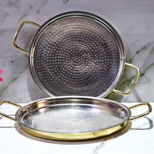 Brass Dosa Tawa with Insulated handles
