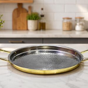 Brass Dosa Tawa with Insulated handles